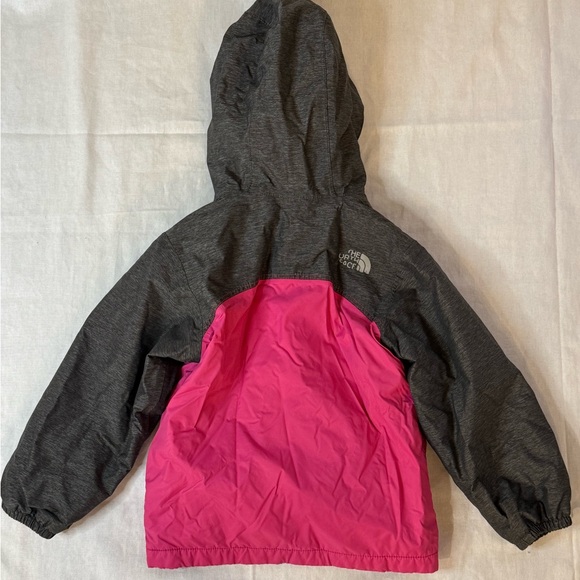 The North Face Girls Toddler Warm Storm Waterproof Rain Jacket 2T Pink - Picture 2 of 8